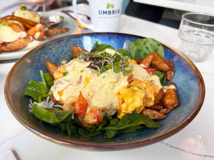 OEB Breakfast Co. - Lobster Scramble