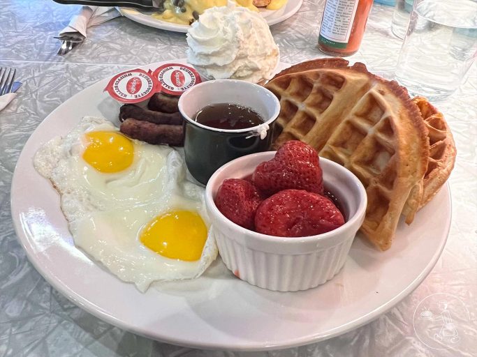 The Roadhouse Grille-Belgian Waffle Breakfast